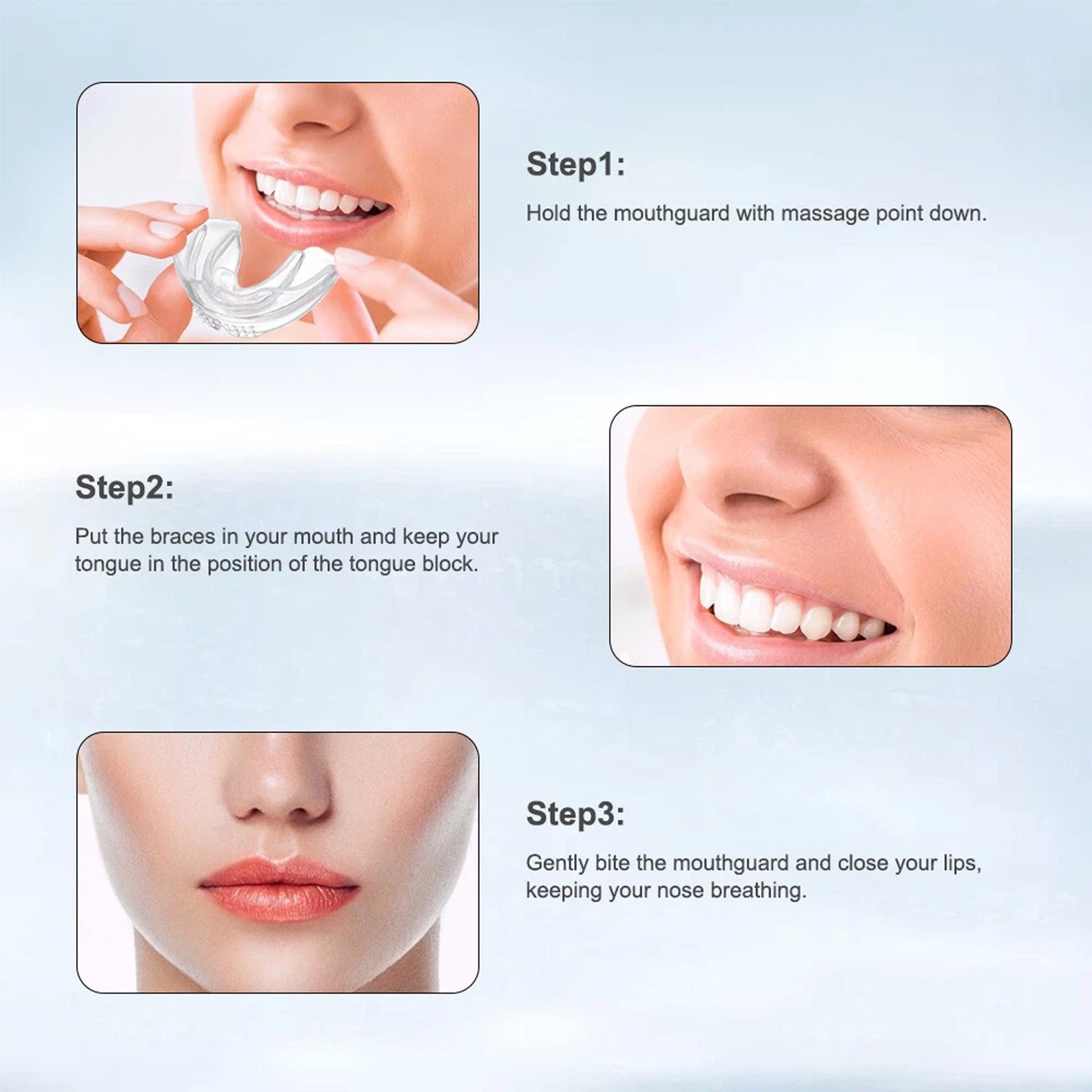 Dental Multifunctional Invisible Braces Orthodontic Smile Teeth Alignment Traine