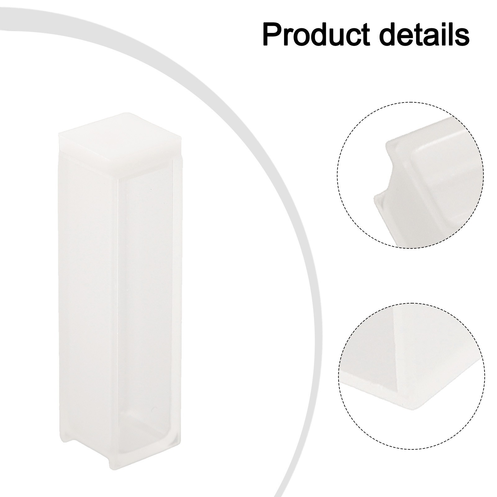 for 2 Optical Path Quartz Cuvettes for Neutral Solutions and Heat Resistance