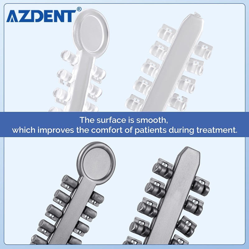 200pcs Dental Orthodontic Wire Bracket Rotation Occur Wedges Rubber High Elastic
