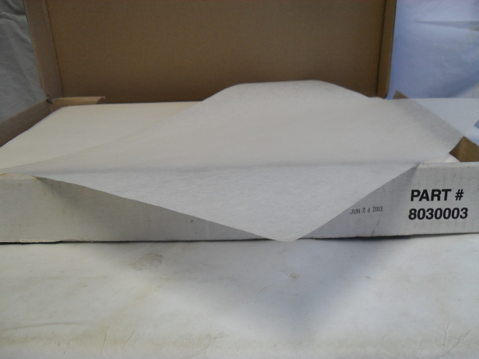 Filter Paper 8030003 100 Sheets 17 3/4″ x 12 1/2″