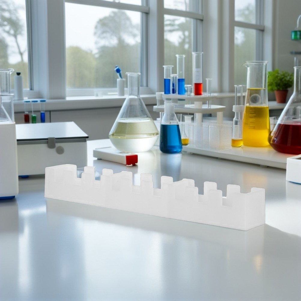 Reusable Plastic Petri Dish Rack Easy to Clean for Cell Culture and Lab Research