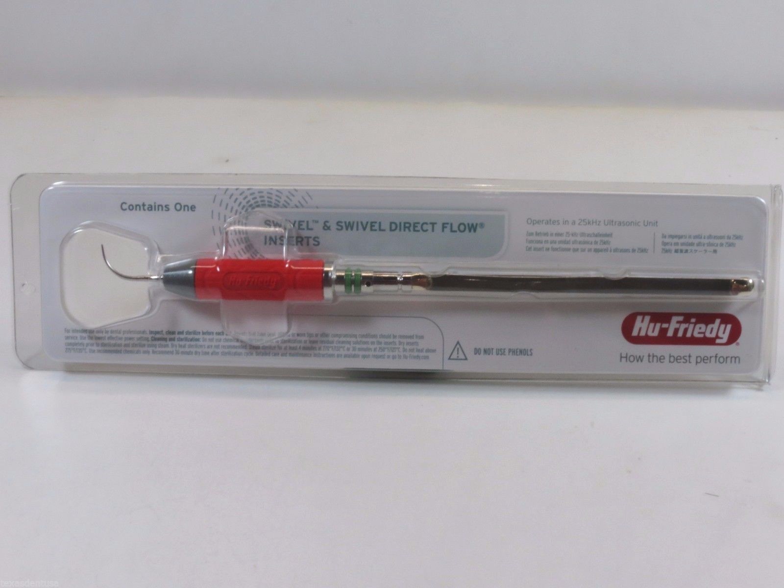 Dental After Five Swivel Direct Flow Inserts Right UI25SDR HU FRIEDY
