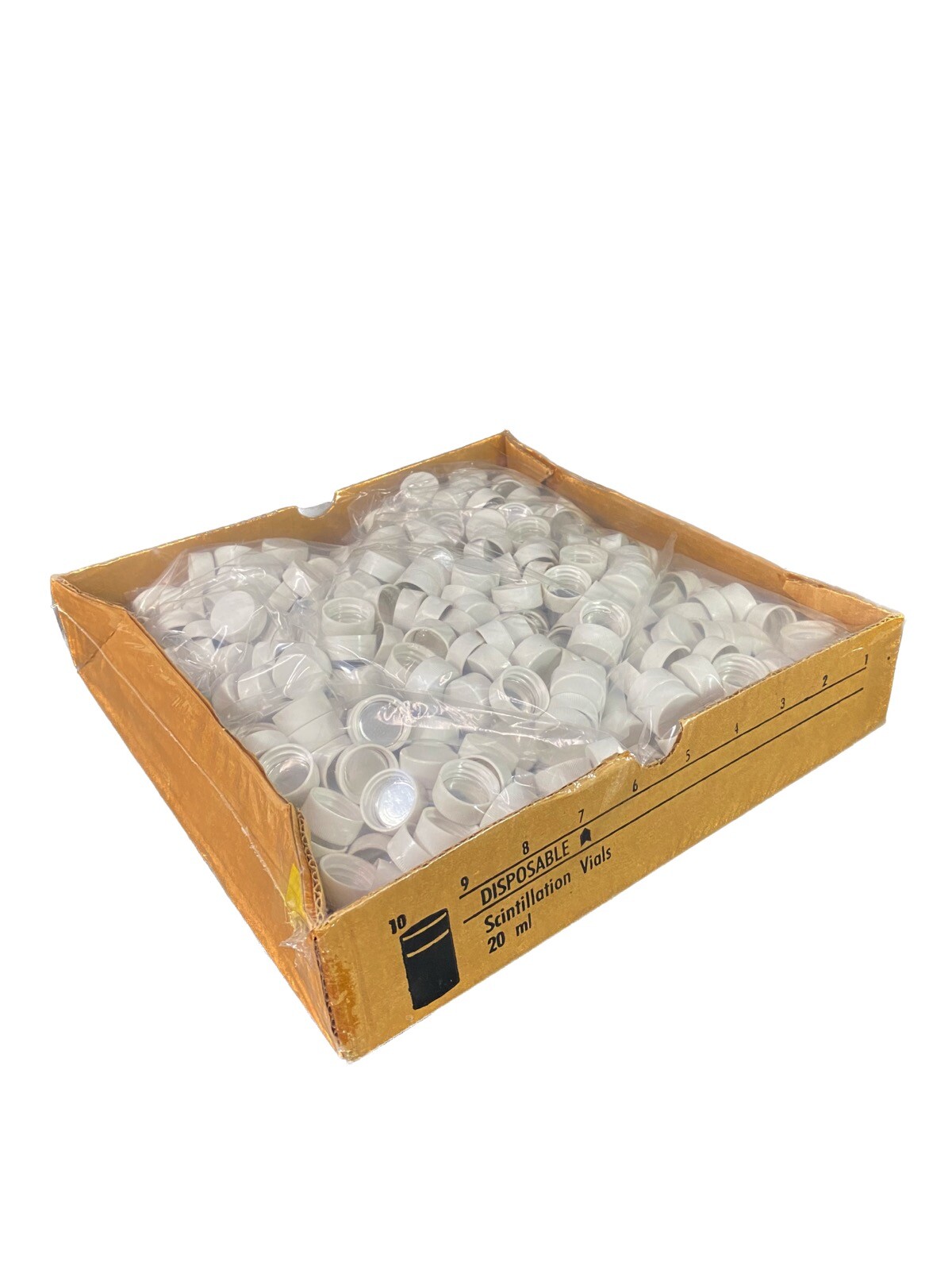 KIMBLE 20mL Scintillation Vial Caps LAF-217-backed Foil 22-400 74510-20 (500/cs)