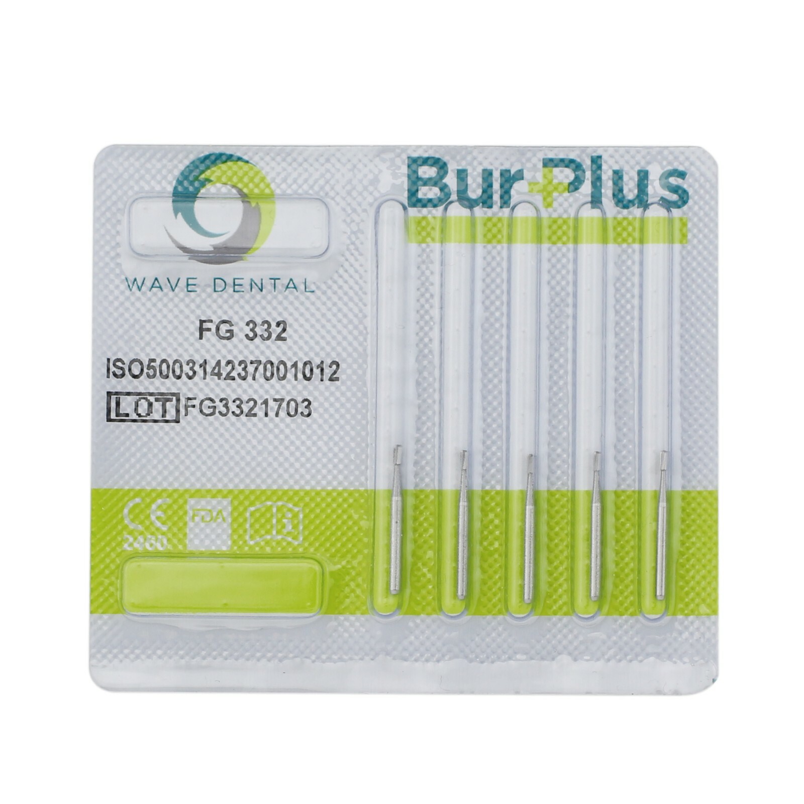 Wave Dental Burs 330 331 332 Tungsten Carbide Friction Grip High Speed Pear Burr