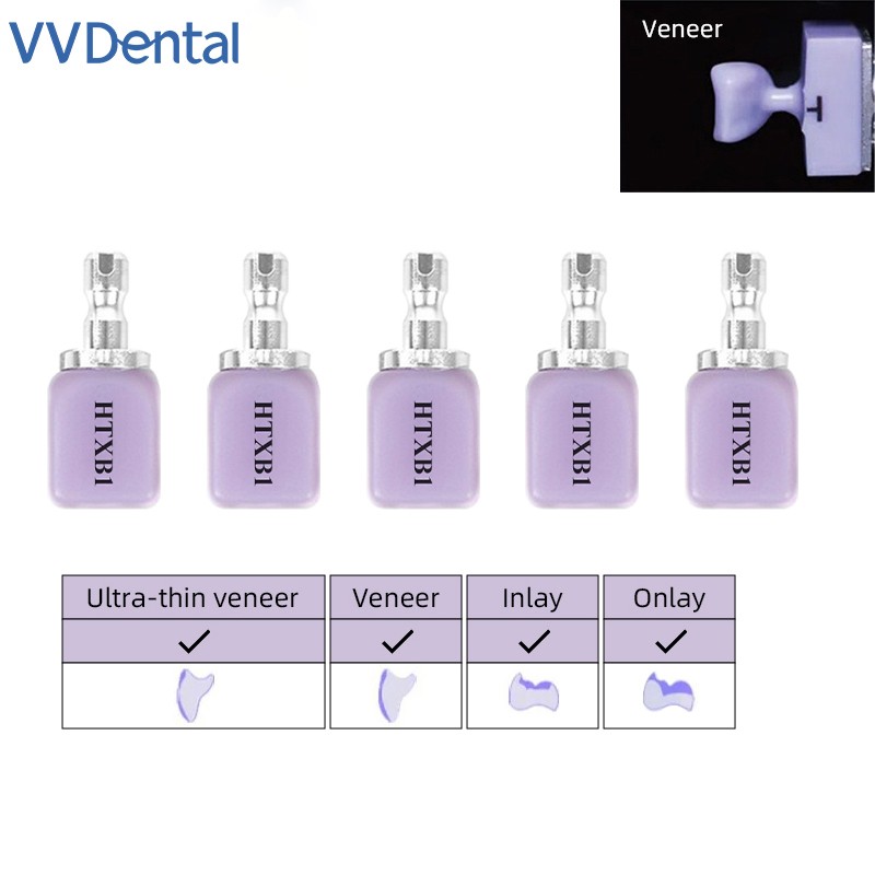 C14 Dental Emax Ceramic Blocks Lithium Disilicate CAD/CAM CEREC Block – 5PCS