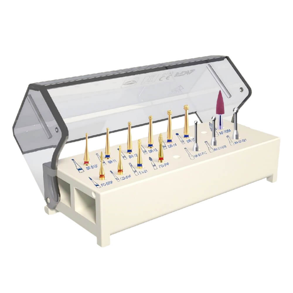 14PCS Dental FG5214 Kit for Minimally Invasive Debridement, Universal Set