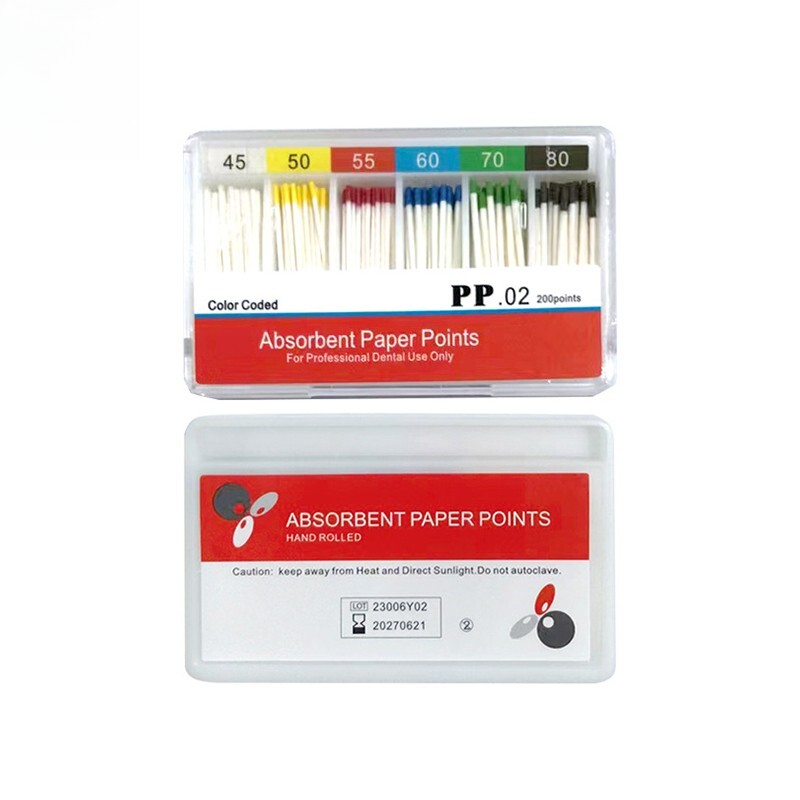 Dental Absorbent Paper Points & Gutta Percha Points F1F2F3 Endodontics Endo Use