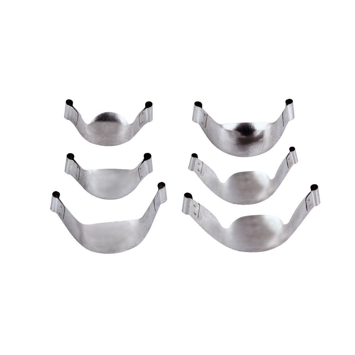 Dental Metal Matrix Band Saddle Sectional Contoured Matrices Springclip 35/50 μm