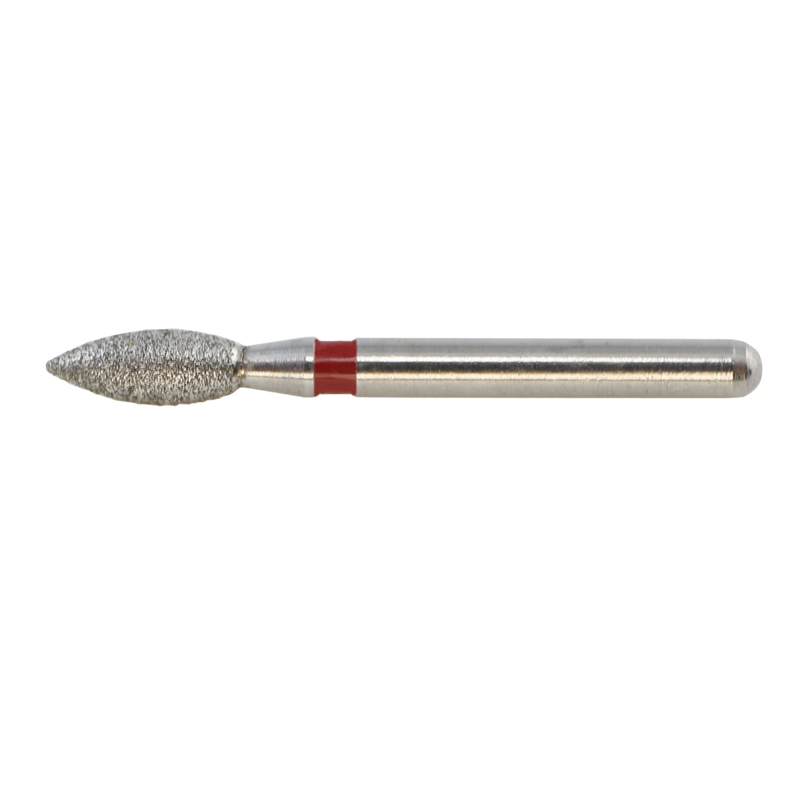Multi-Use Dental Football Diamond FG Burs 368/020F Flame Fine Grit Red
