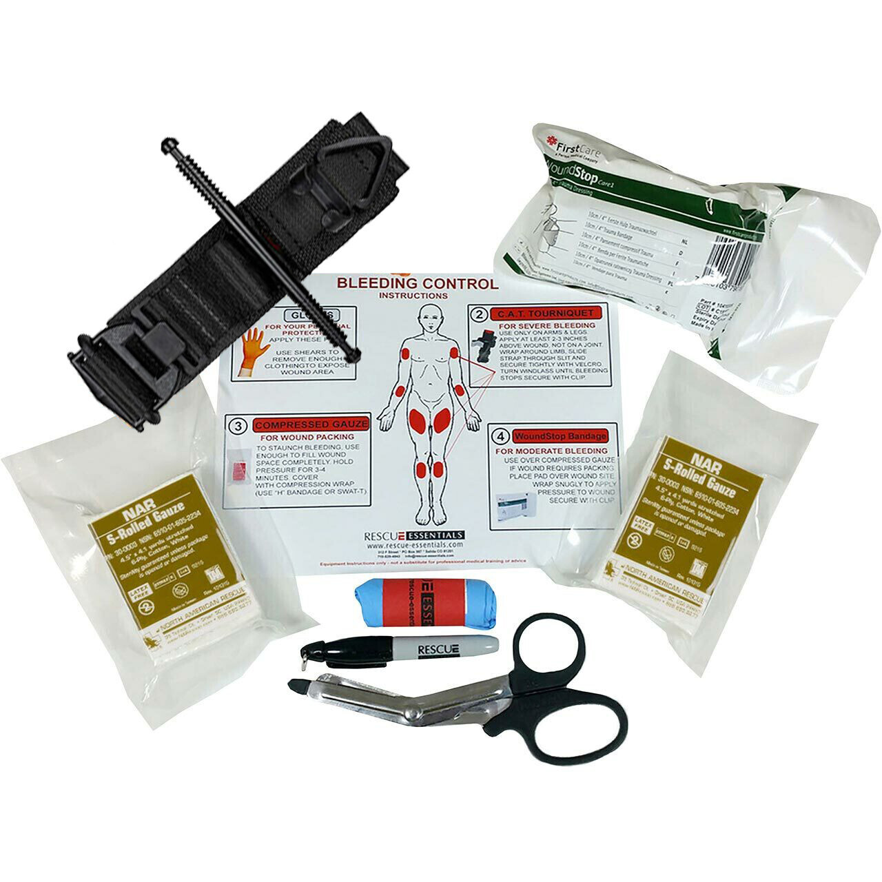 Stop The Bleed – Dual Treatment Kit