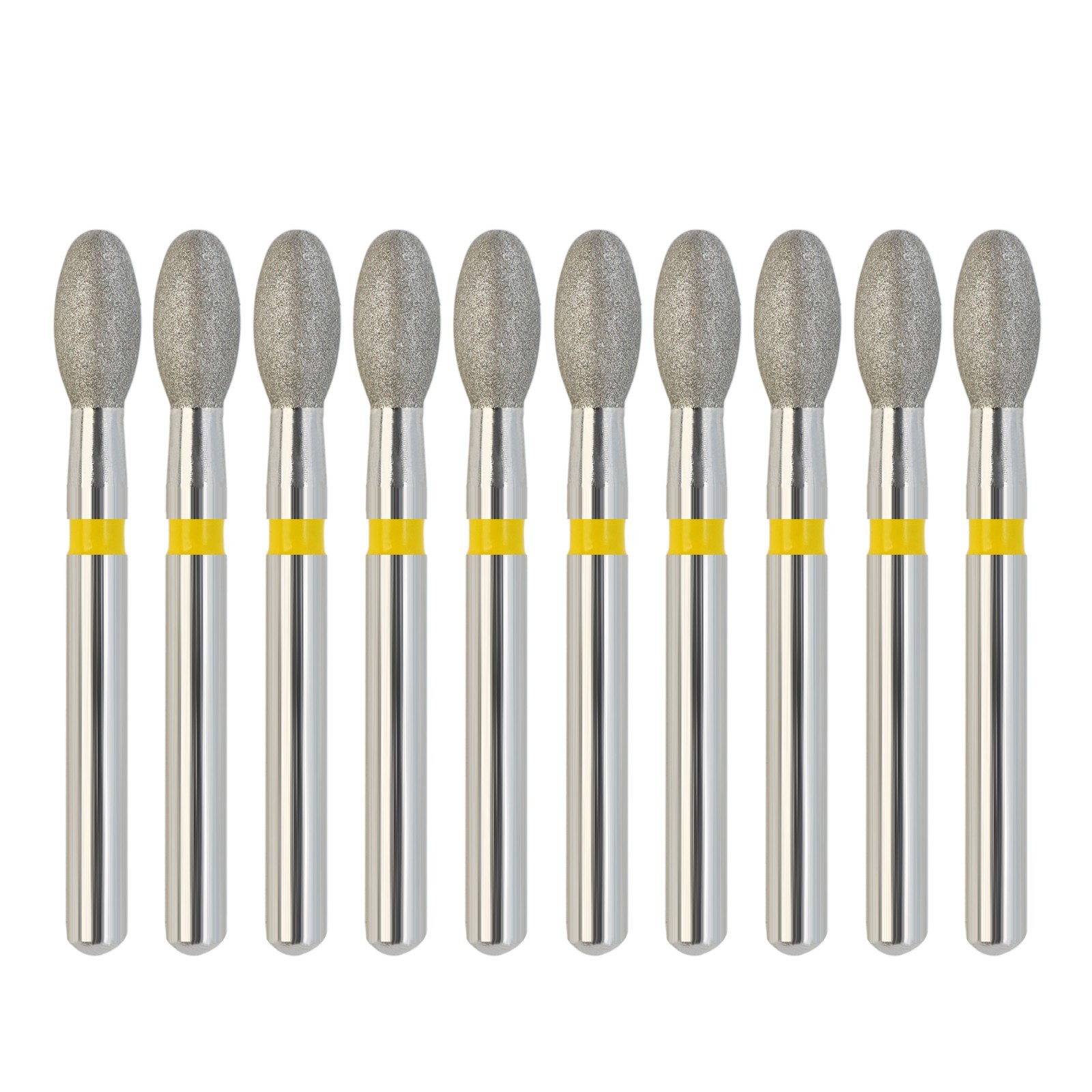 Dental Football Diamond Bur 379/023XF Super Fine Egg FG Burs Friction Grip Burr
