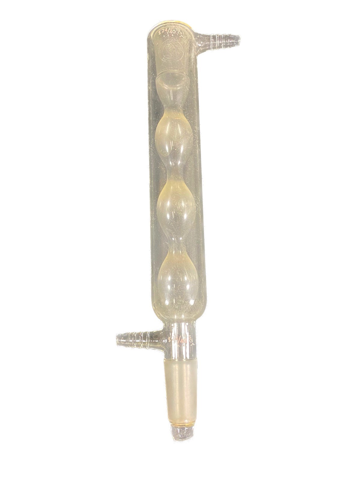 SGA SCIENTIFIC INC 24/40 4-Bulb 200mm Jacket 310mm OAL Allihn Condenser