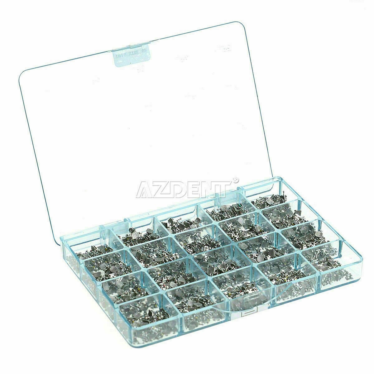 Dental Orthodontic Brackets Monoblock MIM Mini Roth.022 With Hooks 345 AZDENT