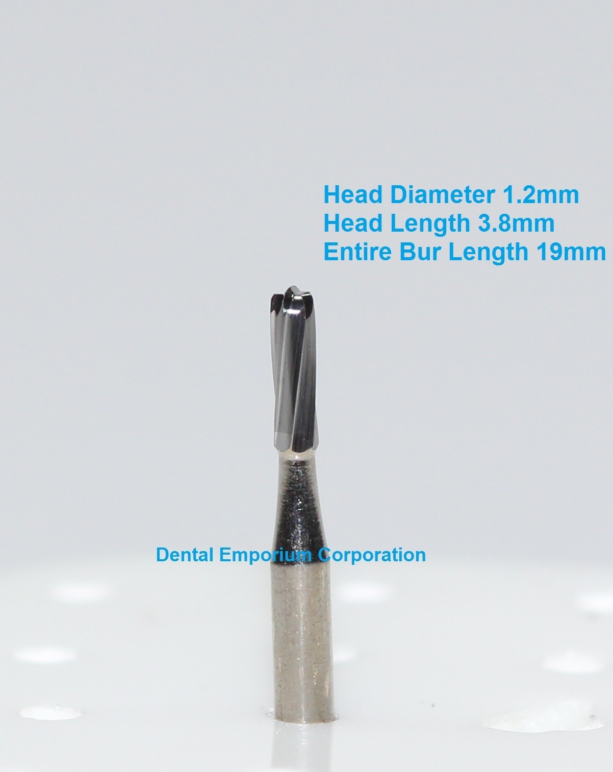 Dental Carbide Burs FG #1158 Domed Fissure Plain Cut High Speed HP 10 package