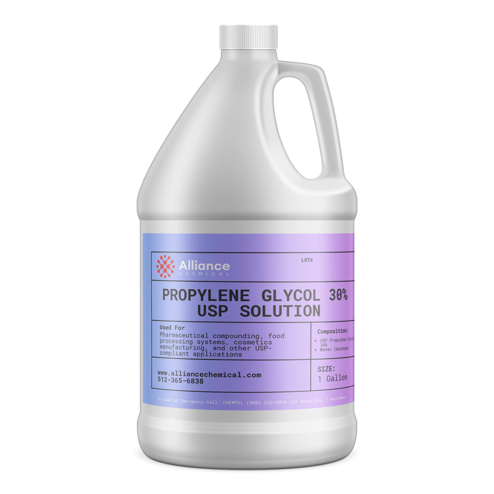 30% Propylene Glycol USP Grade – 1 Gallon