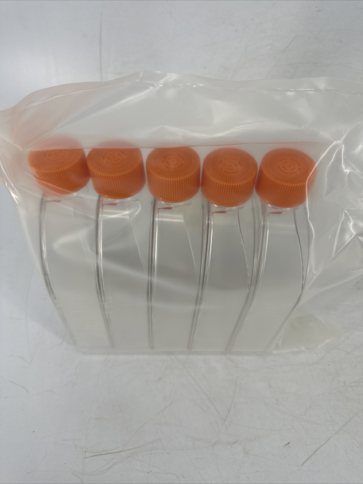 5 PACK Corning 3291 CellBIND 150cm² U-Shaped Canted Neck Cell Culture Flask NEW
