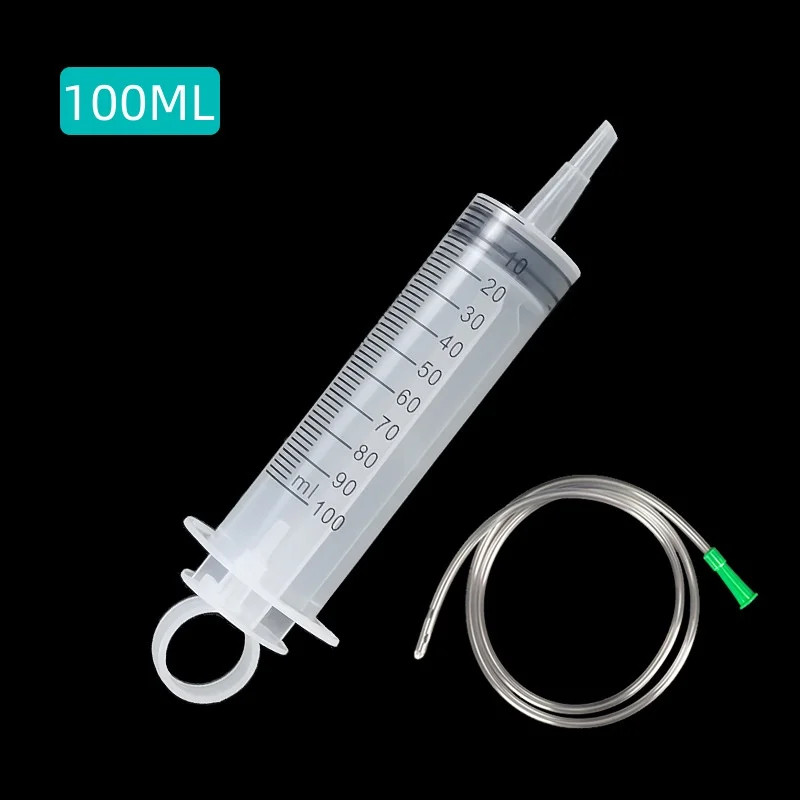Large Syringe Multifunction Measuring Reusable Pump Animals Feeding with Scale T