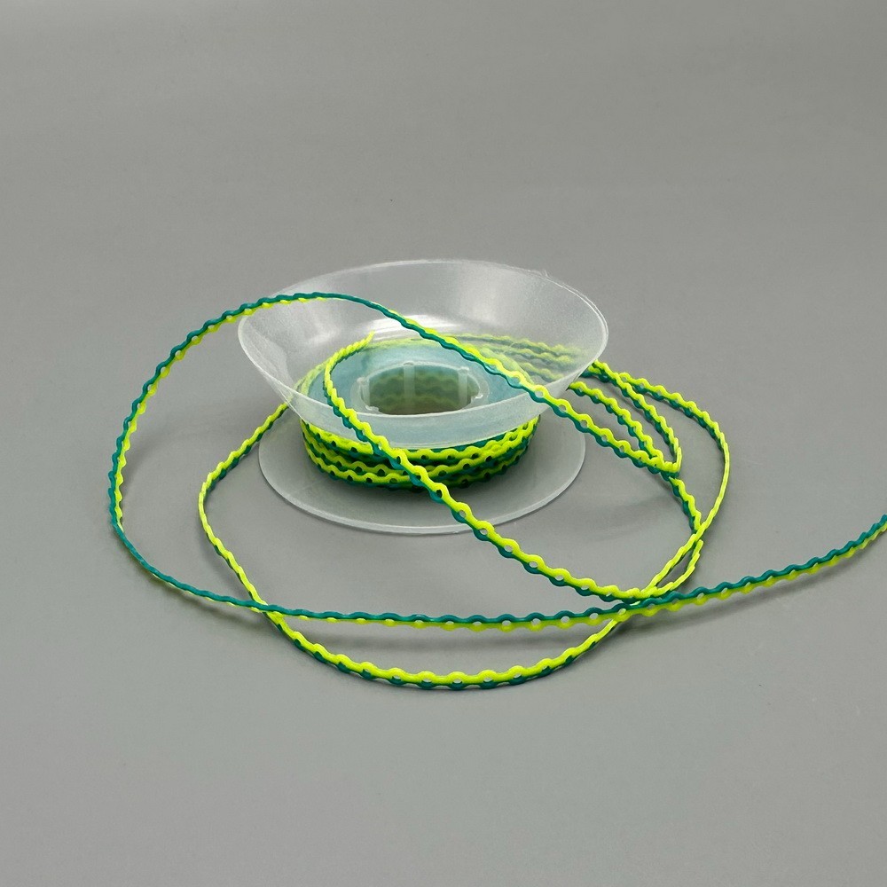 15Feet/Roll Dental Orthodontic Elastic Ultra Power Chain Rubber Band Two-tone