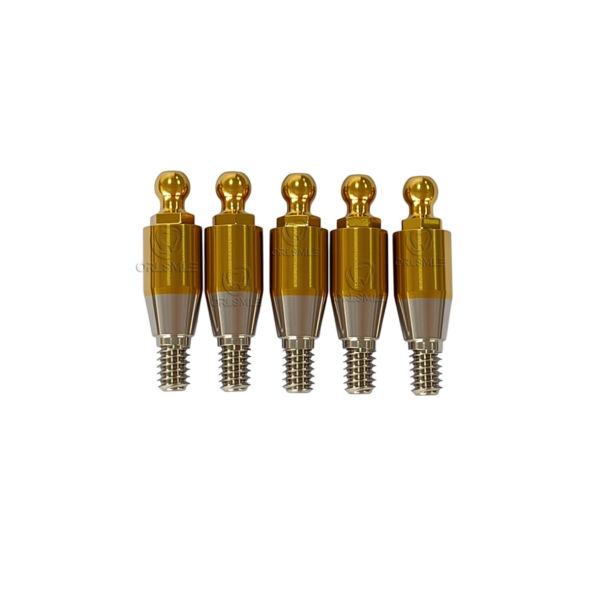 20Pcs Dental Ball Attachment Abutment Retention Oring cap Fits Hiossen Osstem