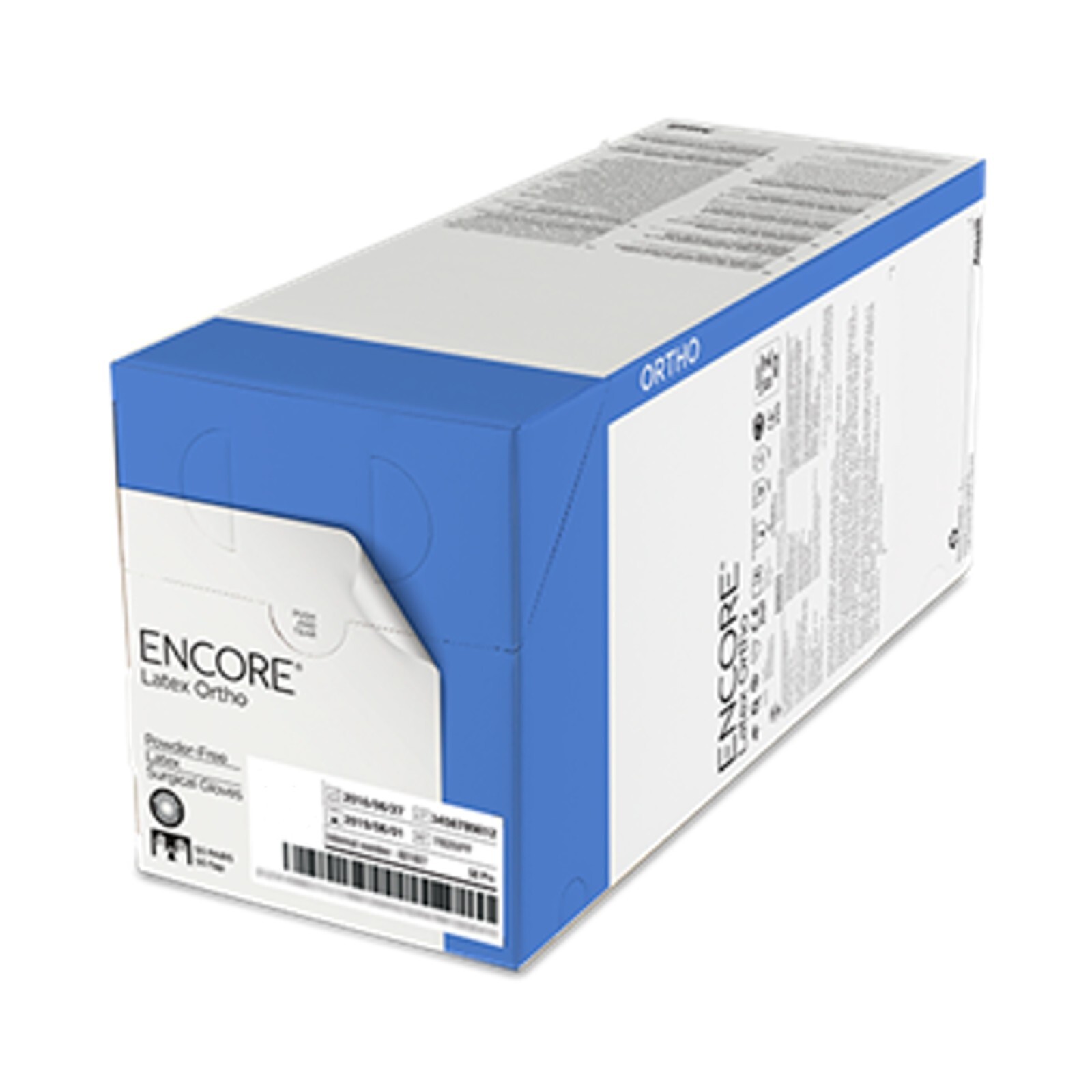 *50-Pairs* Ansell Encore Latex Ortho Surgical Sterile Size-6 Gloves 5788001