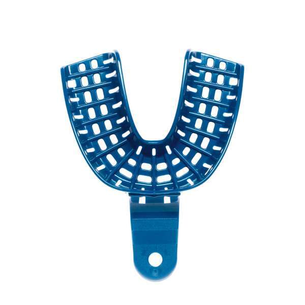 President Impression Trays Perforated Lower Full Arch LARGE 12/Pk