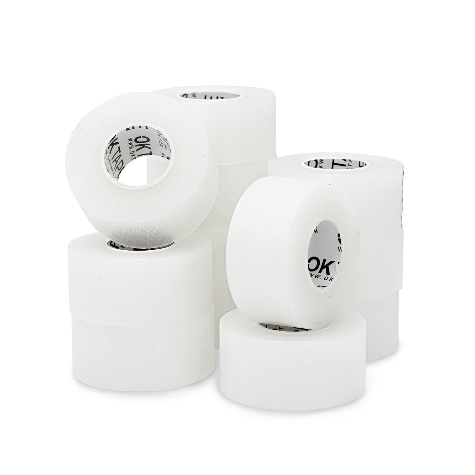 OK TAPE OKPore Transparent Medical Tape (Pack of 12) – 1“*10yds, transparent