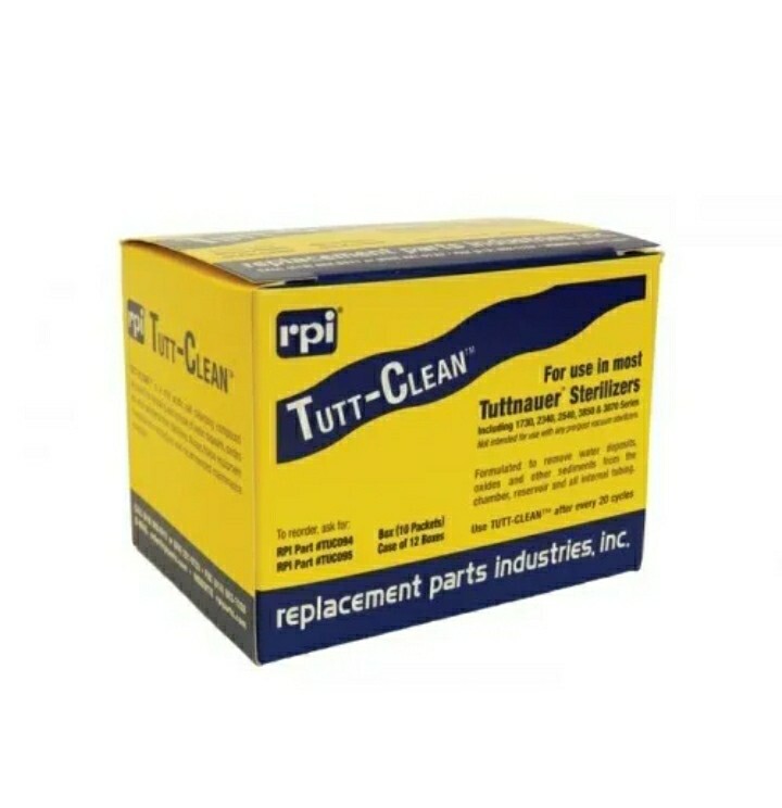 Tutt-Clean Sterilizer Autoclave Dental Medical Disinfectant Tuttnauer Sci-Can