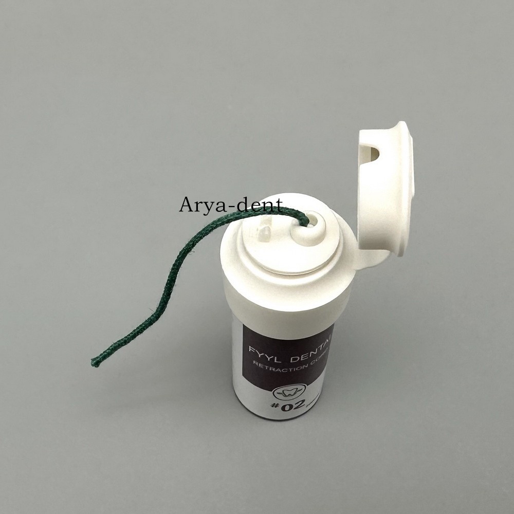 2m/Box Dental Thread Gingival Retraction Cord Knitted Cotton Gum Line Hard Soft