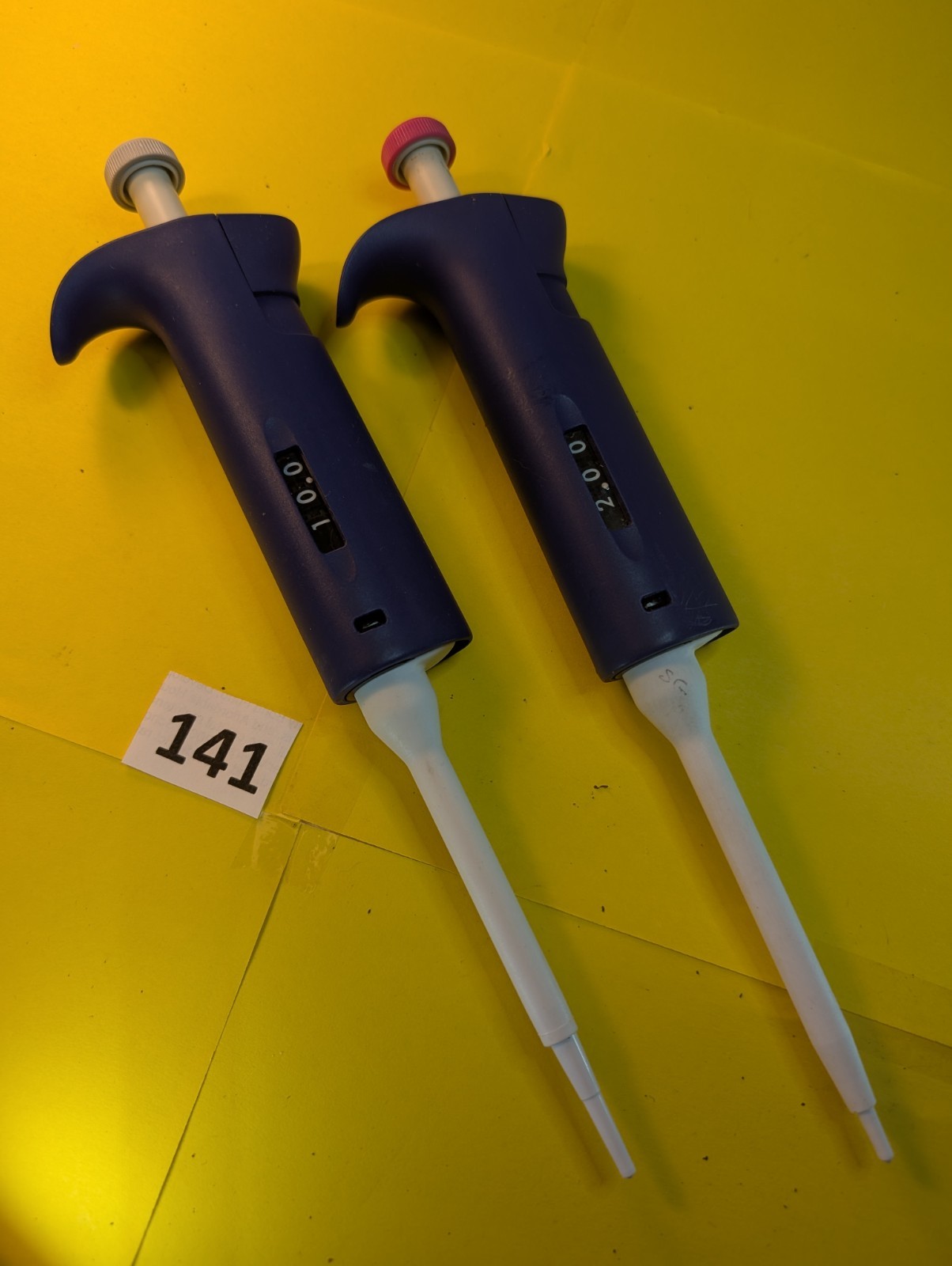 Thermo 2ul and 10ul Pipetman Calibrated New Seal Pipette P2 P10