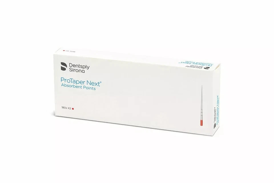 ProTaper Next Absorbent PointsPaper Points by Dentsply (All sizes) (180pack) FAS
