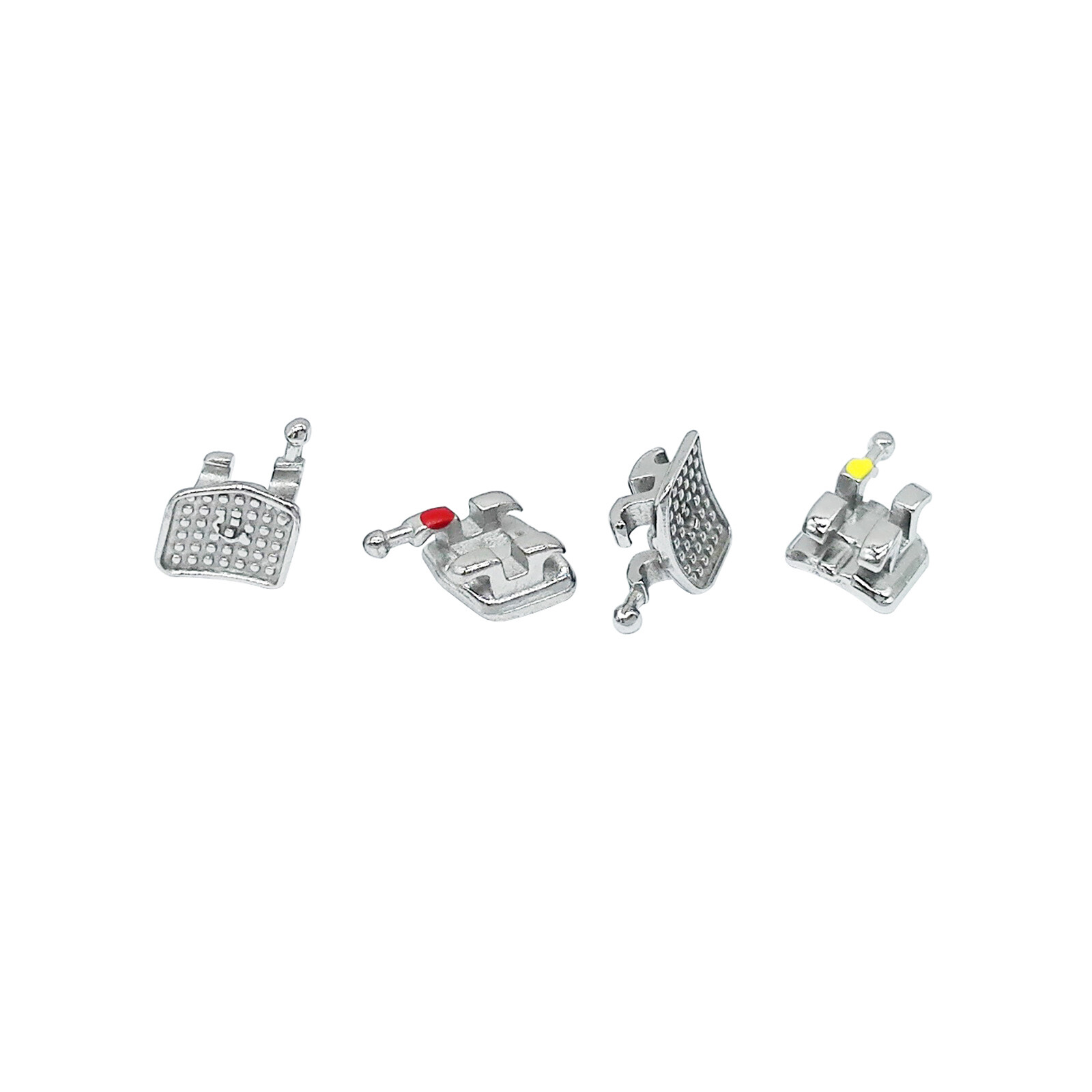 20Pcs PROB Dental Orthodontic Metal Brackets Braces Mini/Standard .022 3/345Hook