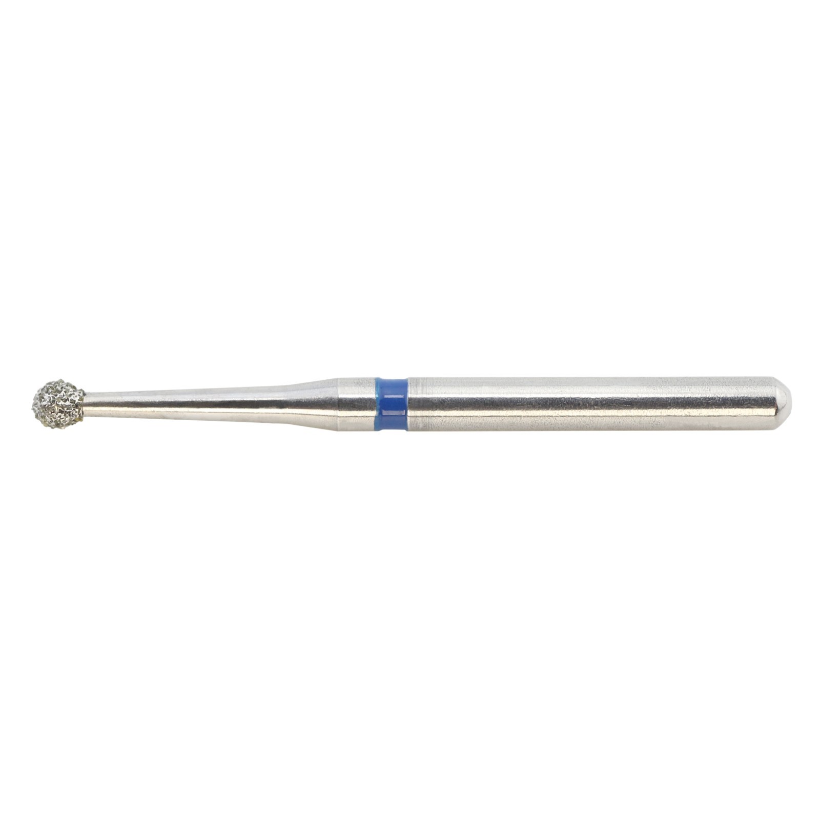 Dental Diamond Burs Round Surgical Friction Grip FG 801L/014M Standard Grit Blue