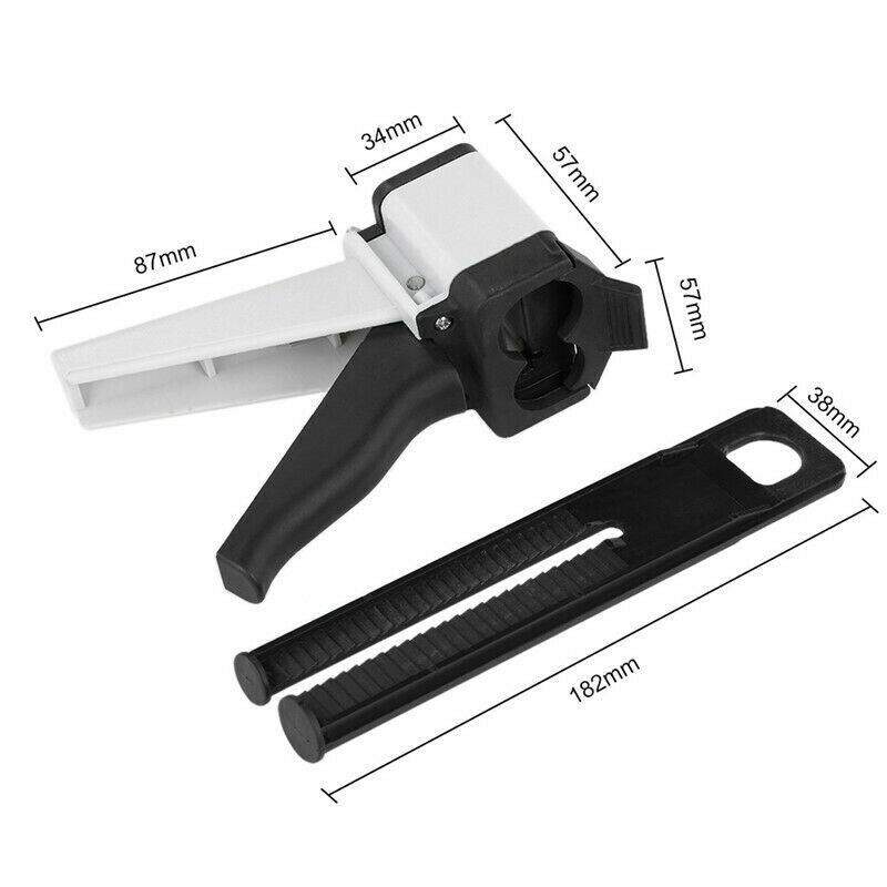 Dental Impression Gun Universal Mixing Dispenser Silicon Rubber Delivery Gun