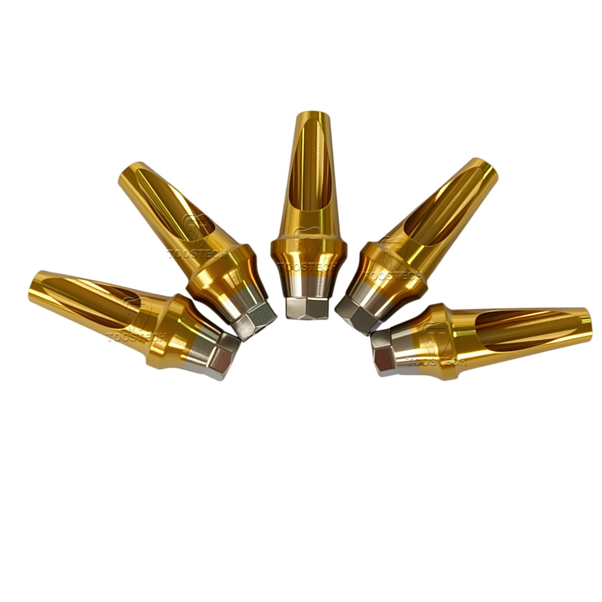 Regular Mini Angled Abutment fits to Osstem Hiossen Ø4.5/5.0mm 17° Angulated