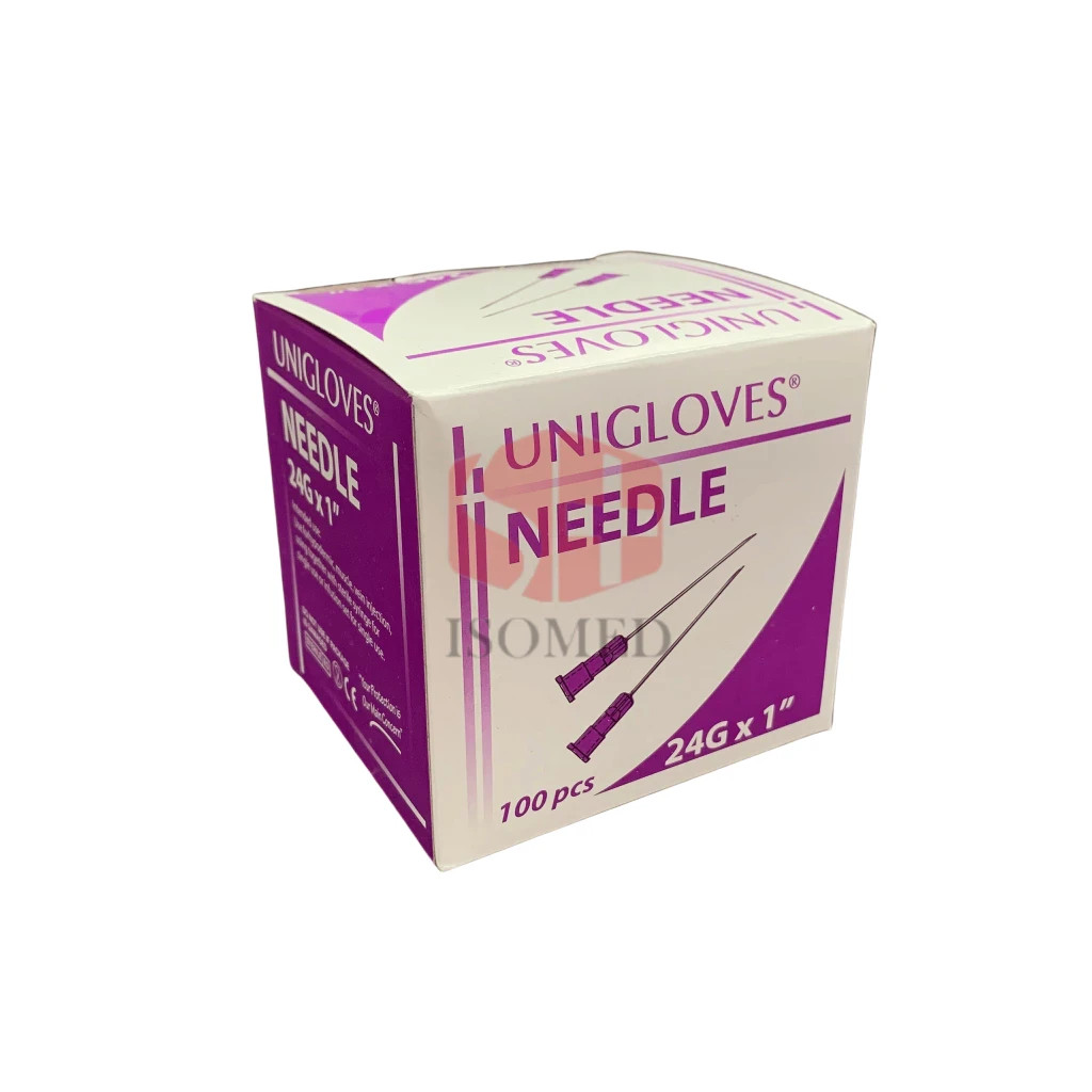 100x Disposable Sterile Needles 18G–27G for Syringes | Individually Packed