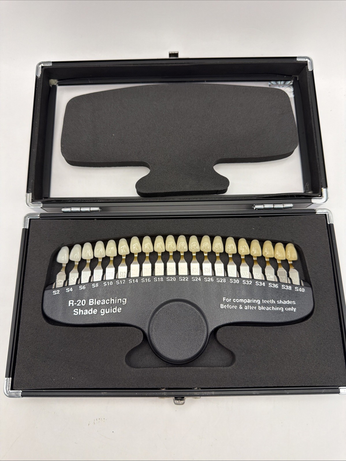 R-20 Bleaching Shade Guide Dental Teeth Whitening Shade Guide