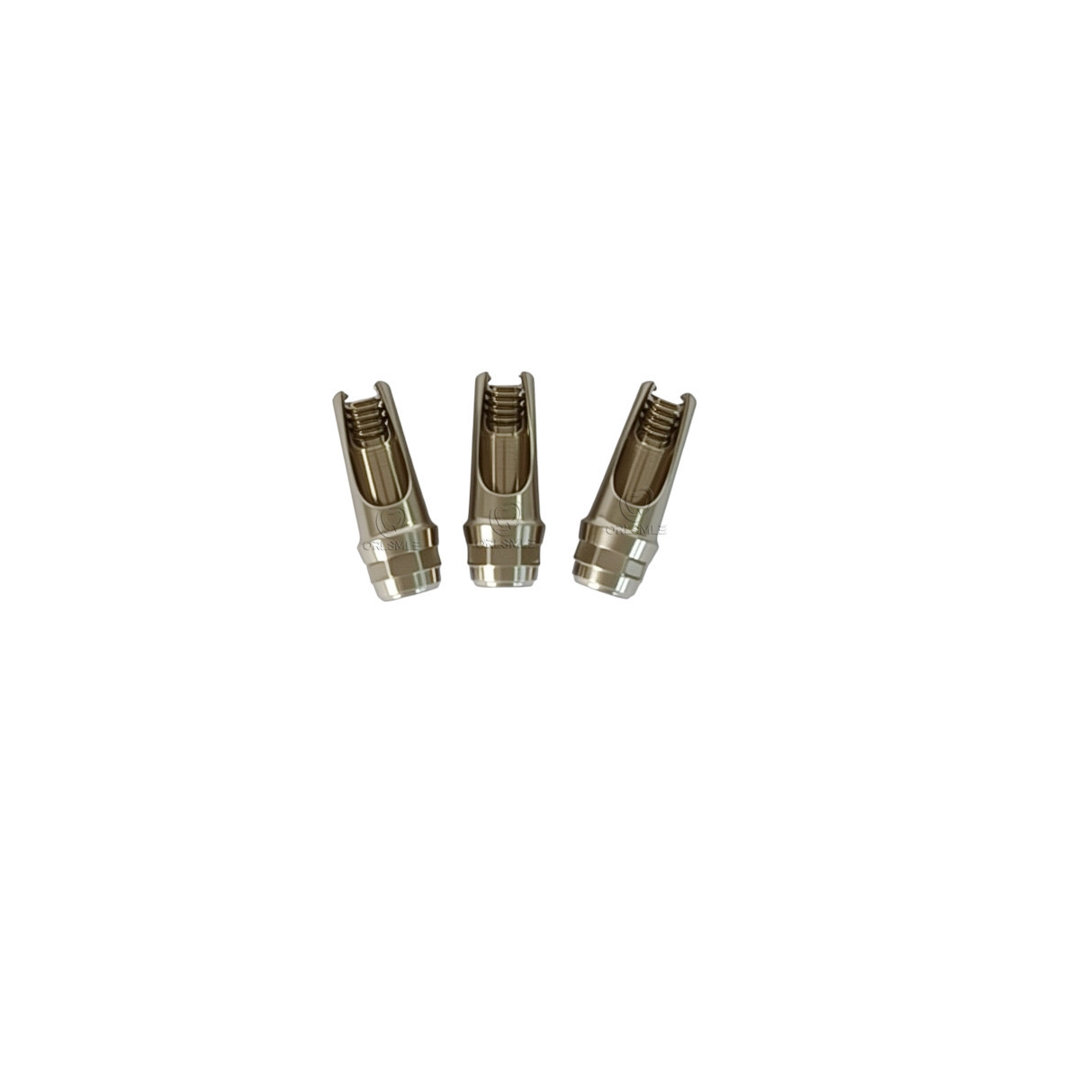 5 pcs 15° Titanium angled cemented abutment fits to ITI Straumann RN synOcta