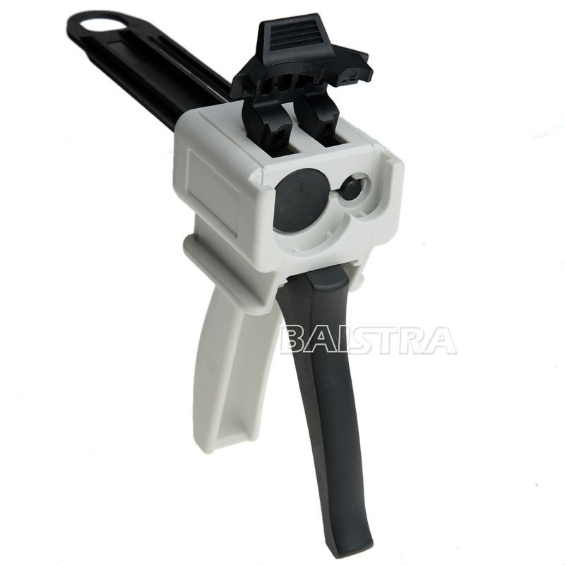 Dental Impression Mixing Dispensing Gun 50ml Kit Dispenser Gun 1:1/2:1 10:1/4:1