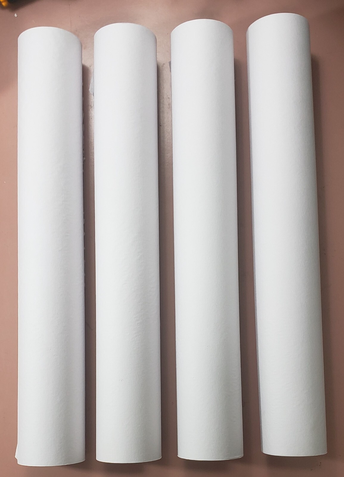 Lot of 12 Cardinal Health Exam Table Paper, 18″x150′ White, 19# Semi-Crepe Paper