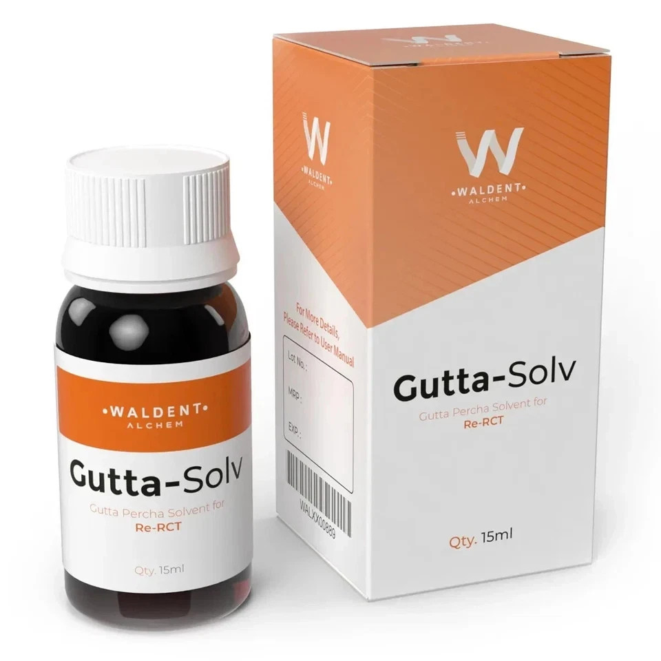 Waldent Gutta Solv Solution for Root Canal Treatment Dental Cleaning FREE SHIPIN