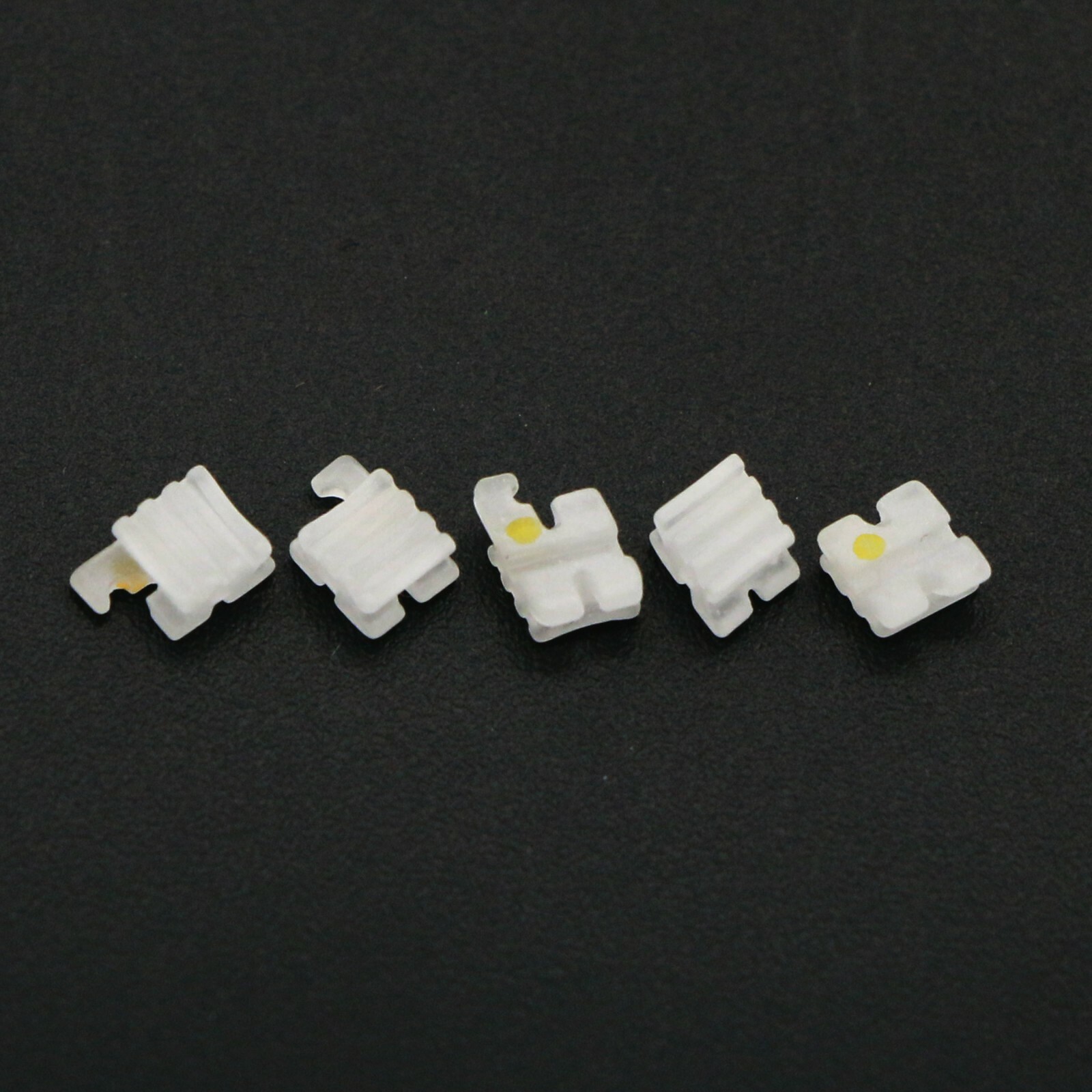US Dental Orthodontic Ceramic Brackets Braces Mini Roth/MBT 022 Slot 3 4 5 Hooks