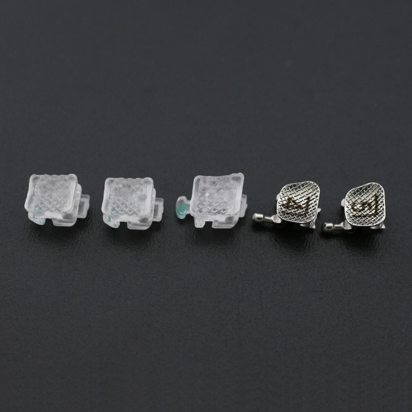 Orthodontic Self Ligating Brackets Damon Sapphire Clear Braces MBT Roth 022 5-5
