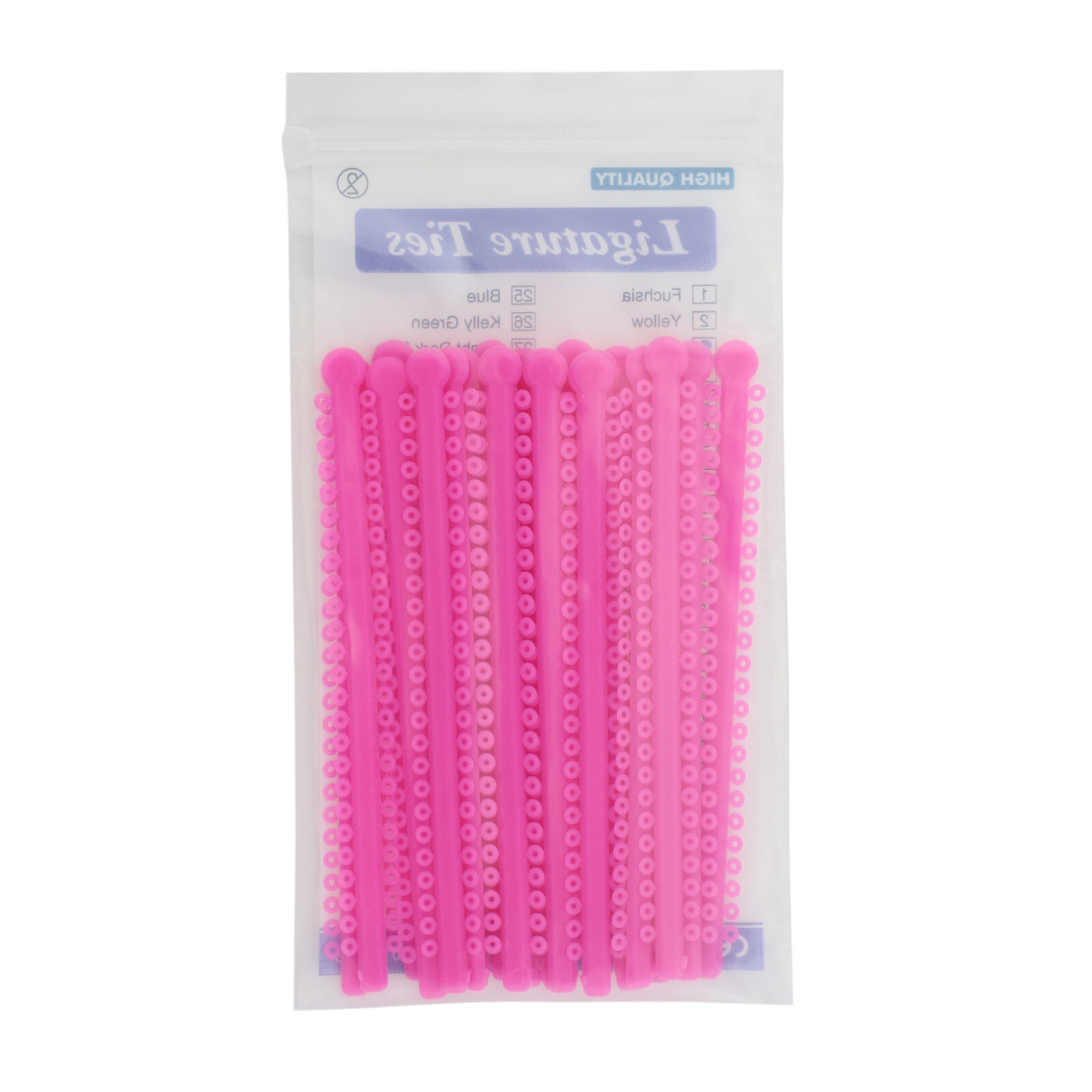 1000pcs Dental Orthodontic Ligature Ties Braces Elastic Rubber Ligas Ortodoncia