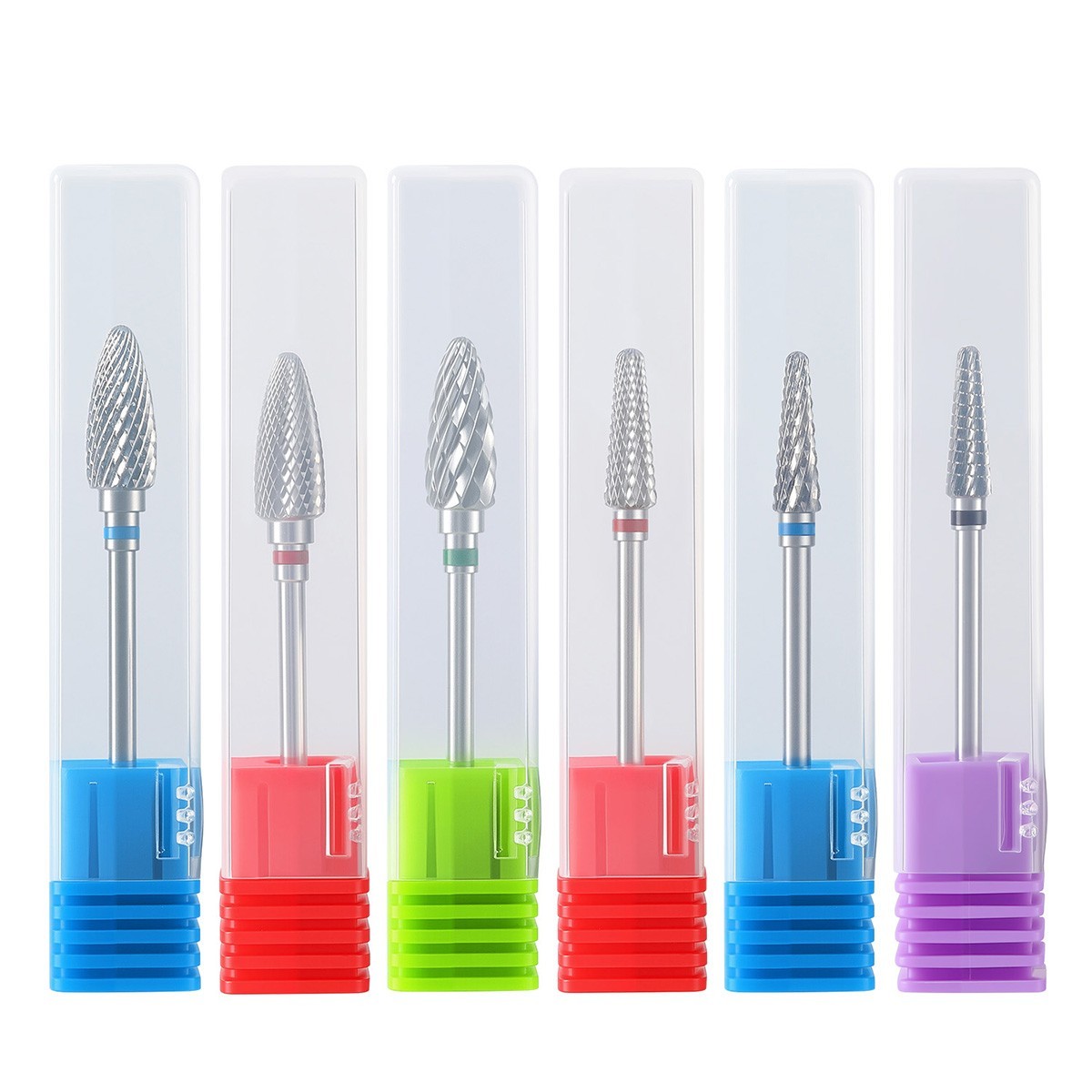 AZDENT Dental HP CNC Tungsten Carbide Burs Drills for Low Speed Handpiece 4 Type