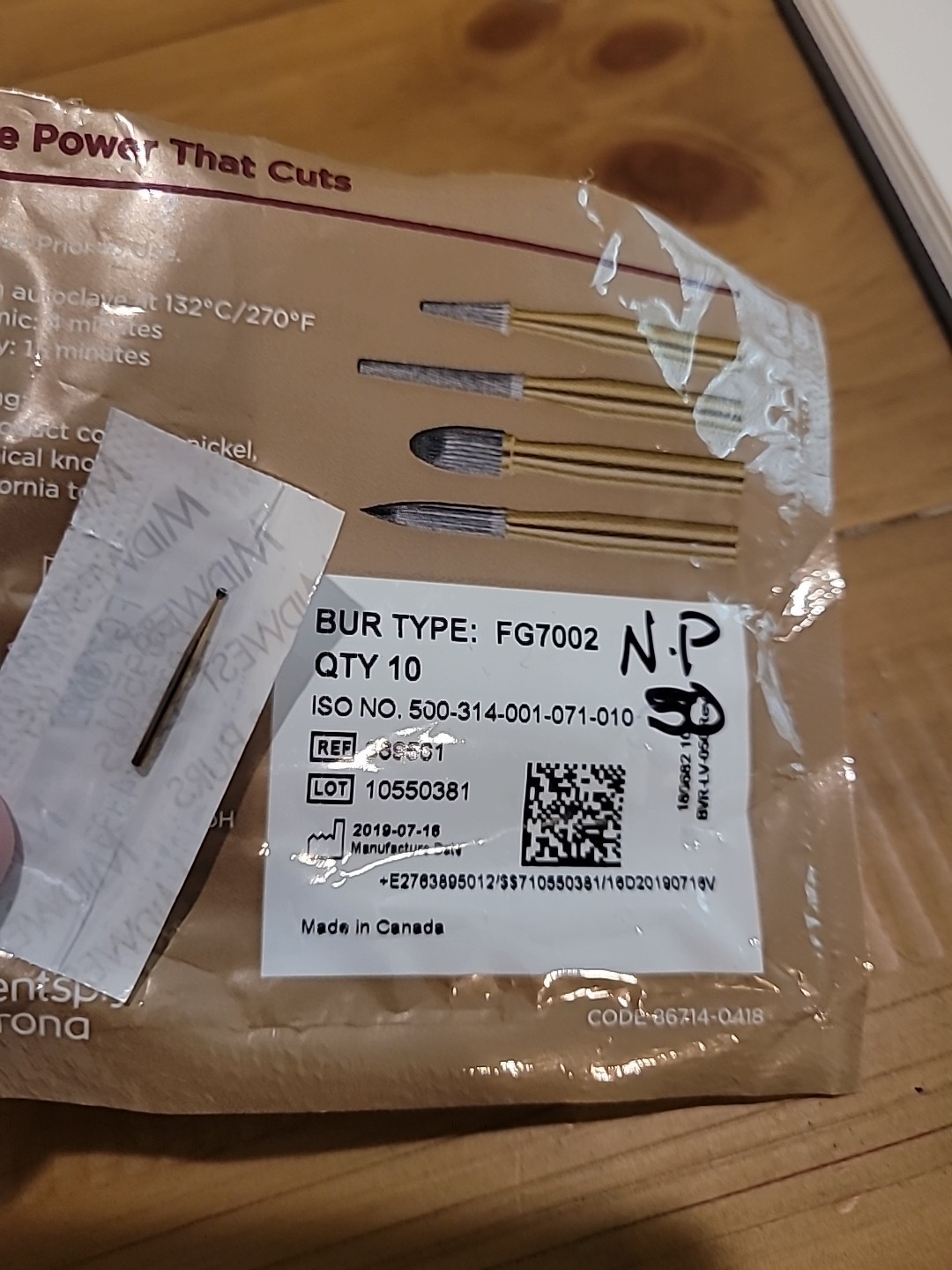 Kerr Carbide FG7002 Burs (389501)