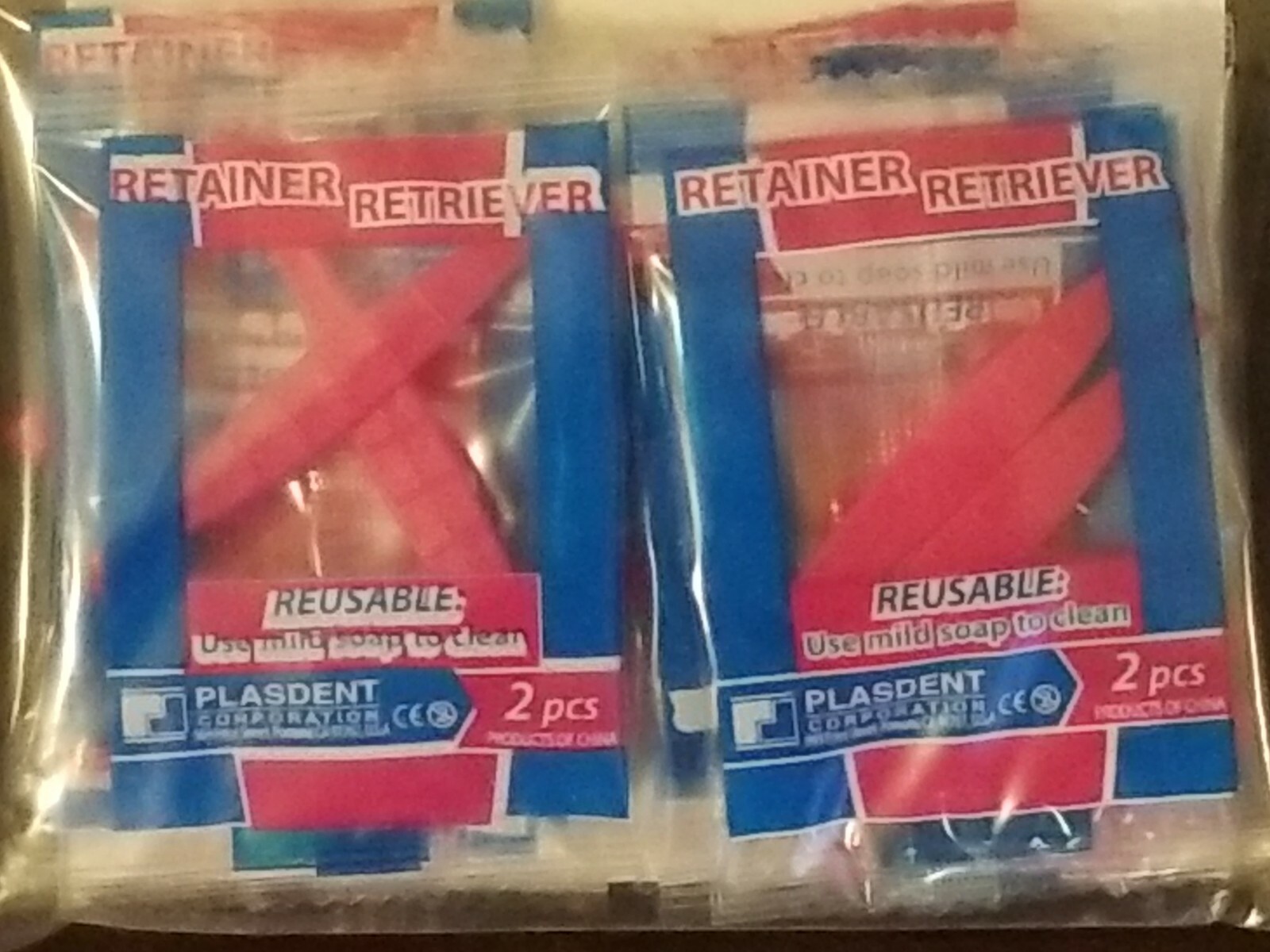 20 Pcs Dental Aligner Retainer Retriever Remover PINK