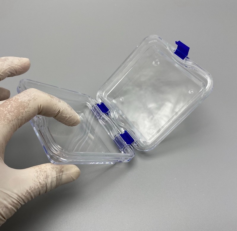 Dental Retainer Denture Storage Box Veneer Membrane Case Boxes 10*10*4cm USA