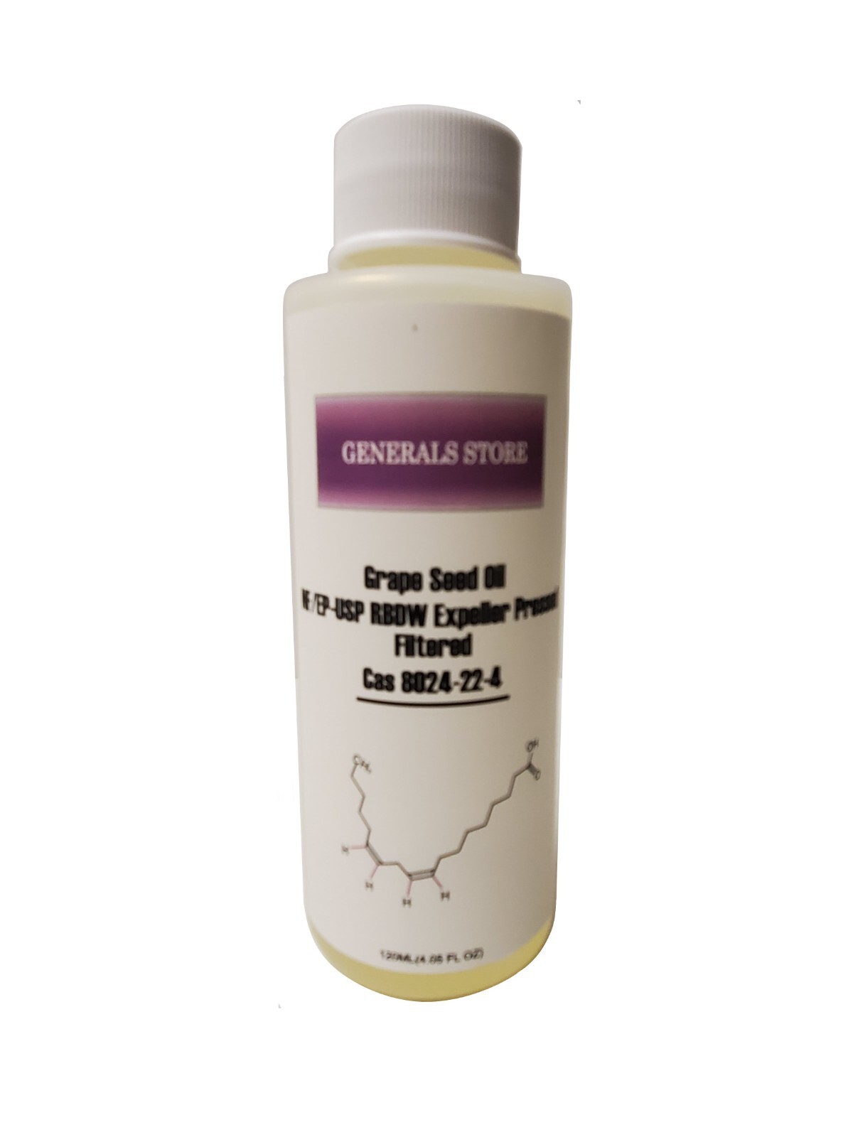 Grape Seed Oil NF/EP – USP RBDW Sterile Filtered 4 oz
