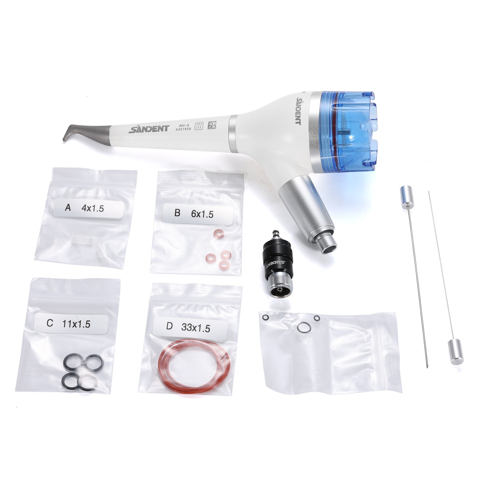 SANDENT Prophy Air Flow Prophy Handpiece Teeth Polishing 4Hole/2Hole
