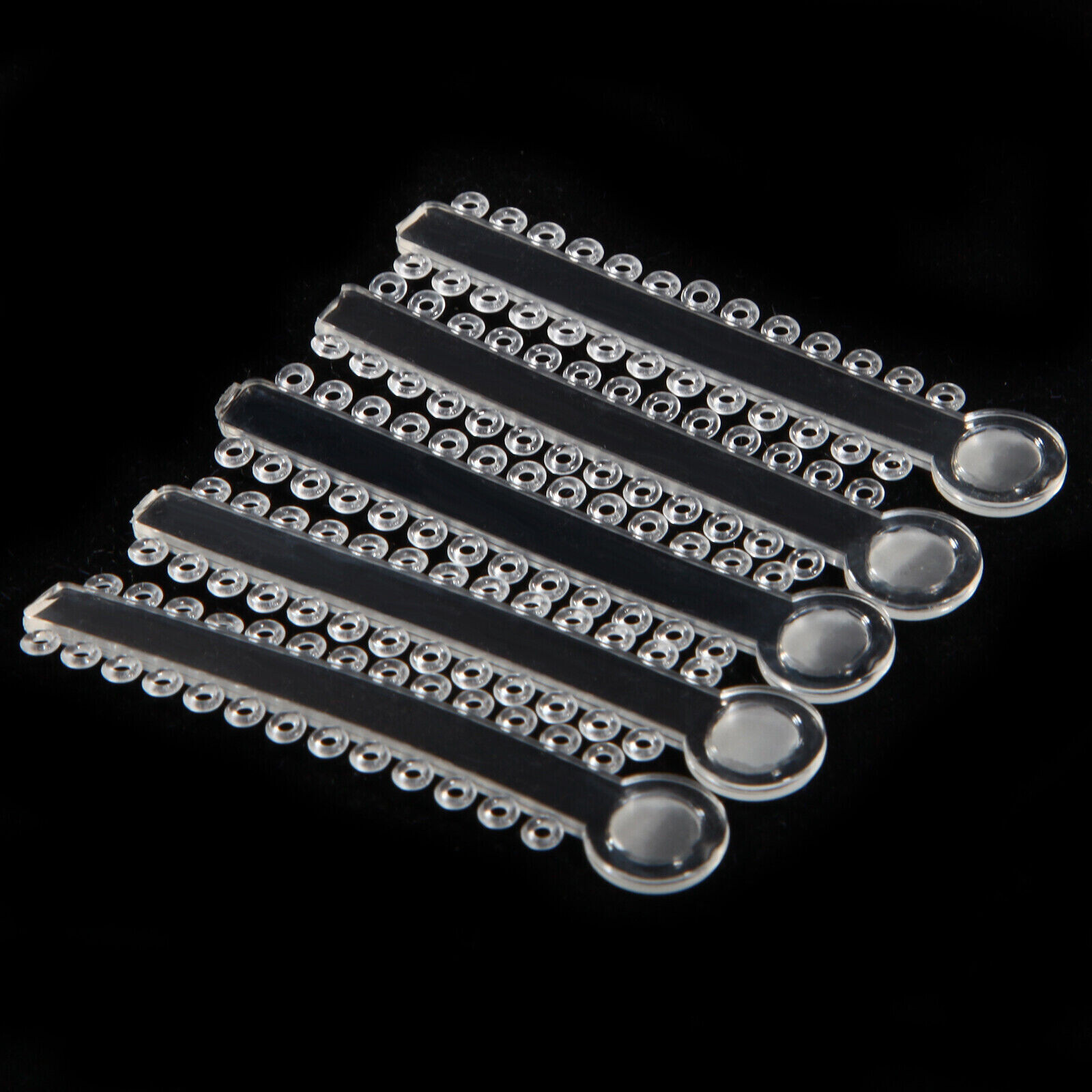 1008 Pcs Dental Orthodontics Elastic Elastomeric Clear Transparent Ligature Ties